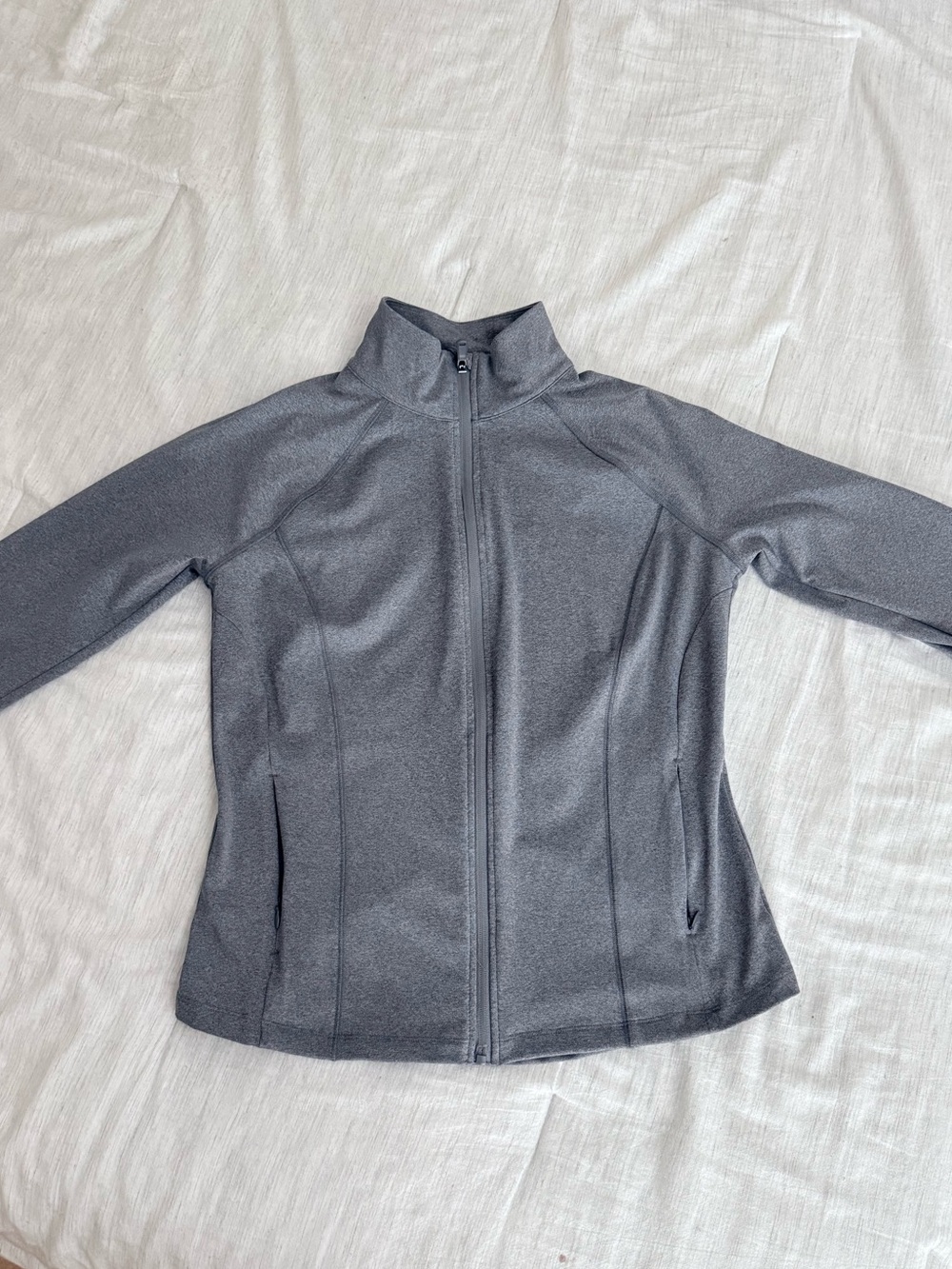 TEK GEAR Gray Women’s Track Jacket Like New